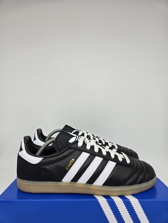 adidas Men\'s Samba JP JQ9056 Black White Gum Shoes Size 11 main image 7